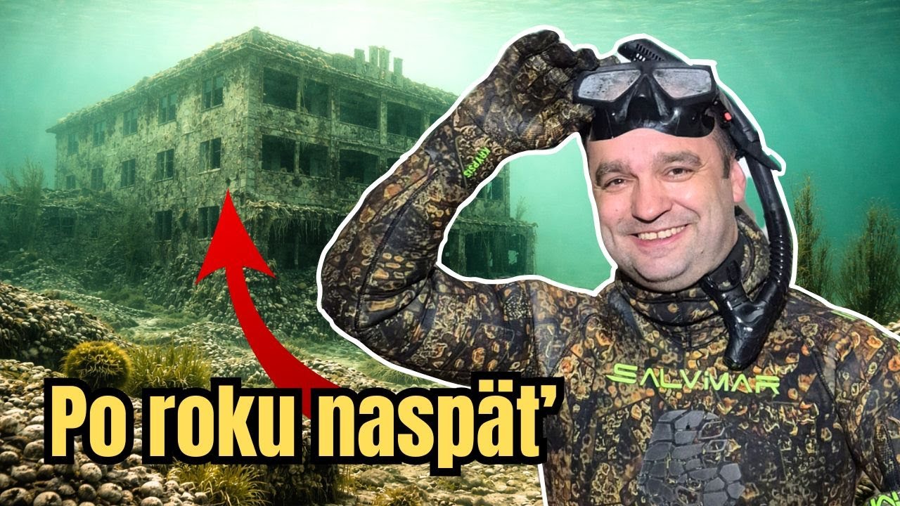 Tajomstvo potopenej budovy na Šírave - Čo sa v nej ukrýva -  POD VODOU