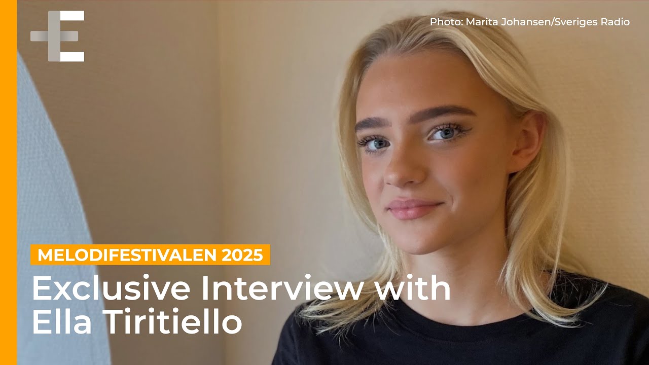 Ella Tiritiello Talks Bara Du Är Där & Melodifestivalen 2025 | Exclusive Interview 🇸🇪🎤