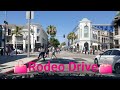 Dash Cam Tours🚘 - LA Driving Tour 2017: Beverly Hills Shoppers on Rodeo Drive