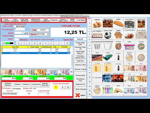 Barkodmatik market programı kullanımı