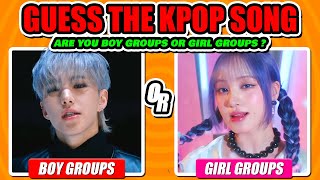GUESS 100 KPOP SONG (BOY GROUPS VS GIRL GROUPS) | Born Tobe Visual