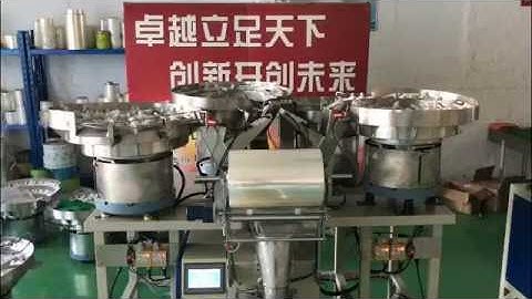 Autoatic hardware screw packing machine with4bowls counting systems for hardware fastener