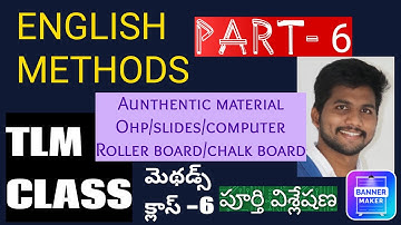 ENGLISH METHODS TLM CLASS PART-6#apdsc #apdsc2024 #dsc #dscbits #english #englishbits