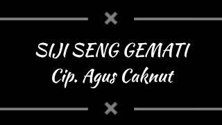 Siji Seng Gemati ~ by Agus Caknut