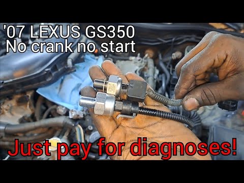 Lexus GS350 NO CRANK NO START, how diagnosing save customer money!