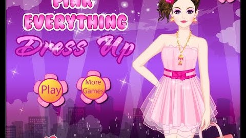 Pink Everything Dress Up (Games For Girls) @GirlsPrincess