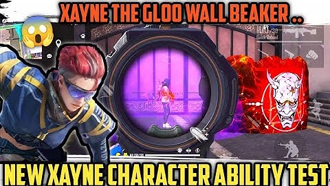 NEW XAYNE CHARACTER ABILITY TEST || FREE FIRE XAYNE CHARACTER GAMEPLAY AND FULL REVIEW || FREE FIRE