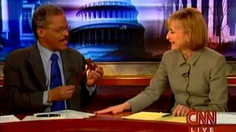 CNN Inside Politics - Bernard Shaw final broadcast...