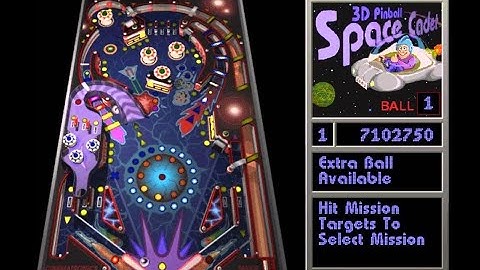 3D Space Cadet Pinball Re-Review | Ageist Version/Not Full Tilt!