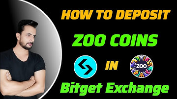 How to deposit Zoo coins in Bitget Exchange |