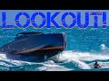 🚤🌴 HAULOVER INLET BOATING WAVES | Boat vs Jet Ski | 4K