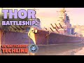 EU Techline Thor Battleship World of Warships Blitz