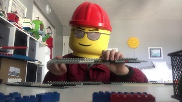 Making LEGO train tracks from scratch