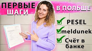 ✅ПЕРВЫЕ ШАГИ В ПОЛЬШЕ 🔥ПОЛУЧАЕМ PESEL МЕЛЬДУНЕК 💰ОТКРЫВАЕМ СЧЁТ В БАНКЕ