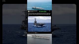 The USS George H.W. Bush (CVN 77) and Its Strike Group have Arrived to the Indian Ocean