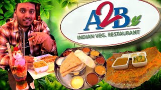 Premium Vegetarian Restaurant Adyar Anandha Bhavan A2B in New Jersey | ANNAMALAI VIEW'S | VLOGS 2...