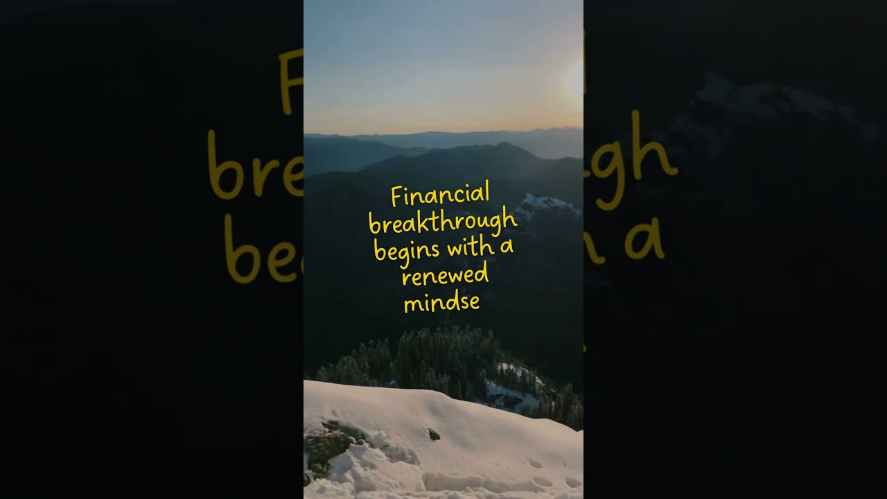 Declarations for Financial Breakthroughs 