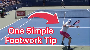 The Footwork That Helps Pros Handle Deep Shots (Tennis Footwork Explained)