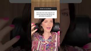 Uma Dica De Como Segurar Um Pouco Mais Pra Não Gozar Nas Primeiras Chupadas?