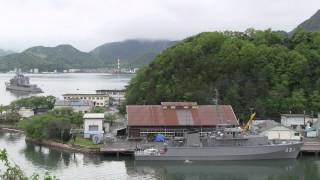 M120503 海上自衛隊 舞鶴基地 憲法記念日満艦飾