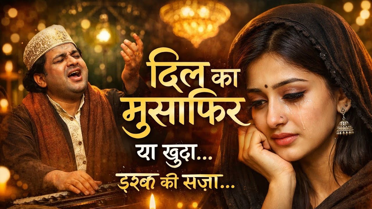 Dil Ka Musafir | Sad Sufi Ruhani Qawwali | Ya Khuda Ishq Ki Saza