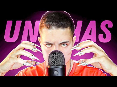 ASMR UNHAS DE AÇO PARA RELAXAR *NOVO TRIGGER*