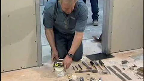 How To Install Rixson Model 27 3/4" Offset Floor Closer