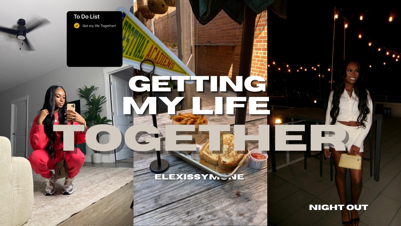 GETTING MY LIFE TOGETHER | getting motivated | being productive | school