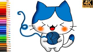 Çok Tatli Kedi̇ Resmi̇ Çi̇zi̇mi̇ Sevi̇i̇mli̇ Kedi̇ Nasil Çi̇zi̇li̇r Kolay Resi̇m Çi̇zme Kolay Çi̇zi̇mler