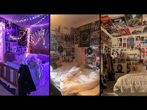 Grunge bedroom Asethatic grunge bedroom idea - YouTube
