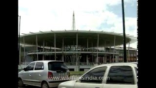 Infosys campus is stunning, with extensive parking facilities
