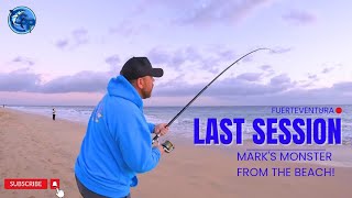 MONSTER Fish for Mark on our LAST fishing session in Fuerteventura #gsp #fishingvideo #seafishing