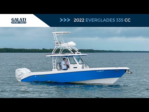 Everglades 335 Center Console video