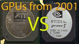 ATI Radeon 8500 vs. nVidia GeForce 3 - comparison of these 2001 GPUs