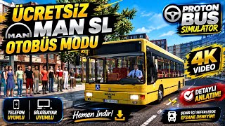 Proton Bus Simulator | FREE MAN NL 202 BUS MOD | Gameplay 4K screenshot 2