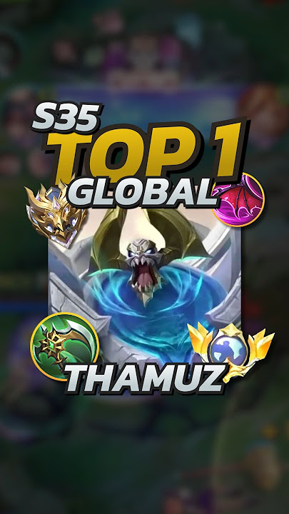 Top 1 Global Thamuz S35 Build! Mobile Legends #mobilelegends #mlbb #gaming
