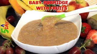 fruit porridge for baby