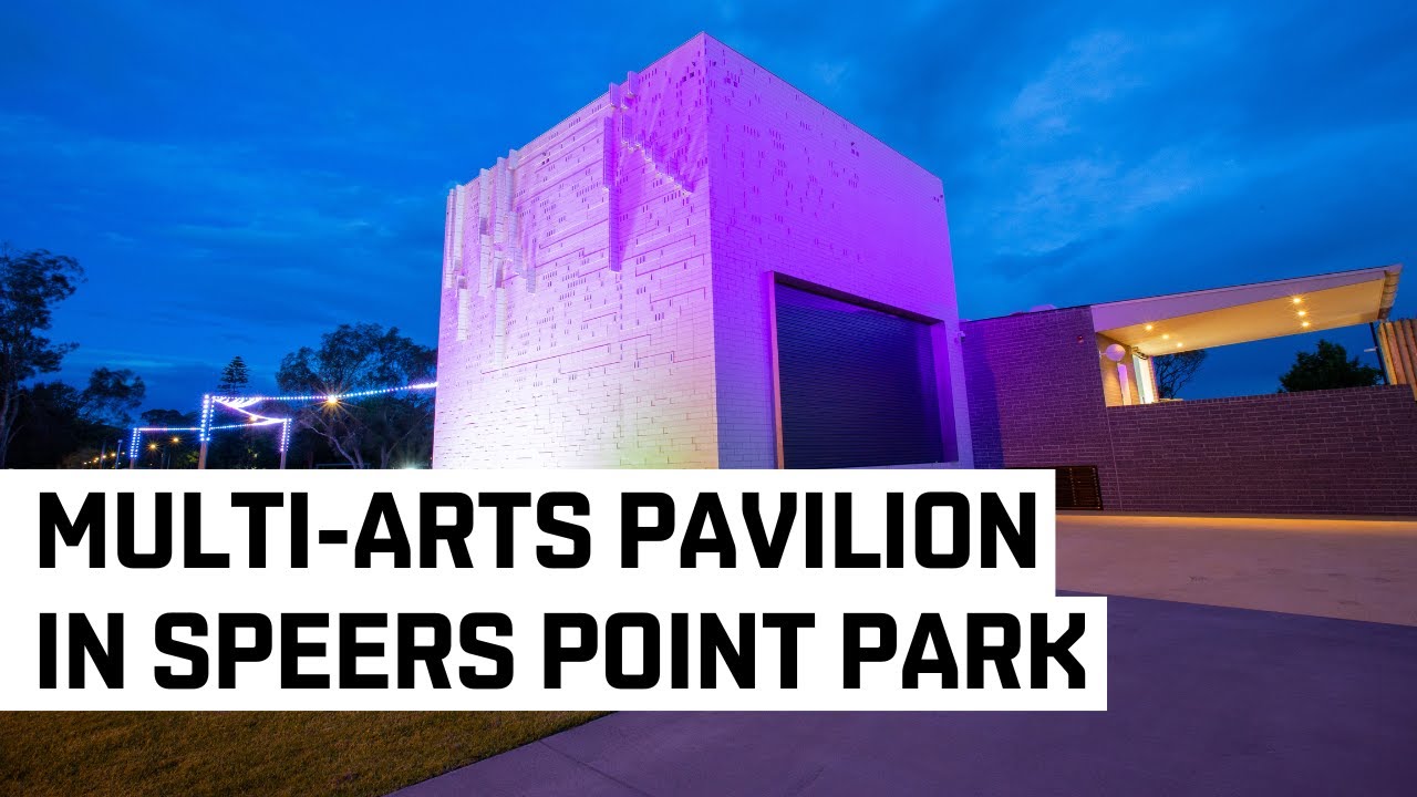 MultiArts Pavilion in Speers Point Park YouTube