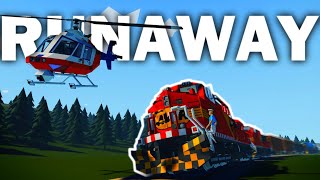 STOPPING A Runaway TRAIN! | Stormworks: Build and Rescue | Multiplayer