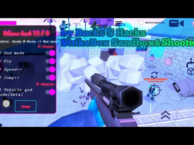 StrikeBox Sandbox&Shooter MOD APK v2.2.99 (God mode ) - Jojoy