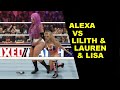 WWE 2K24 Alexa Bliss vs Lilith &amp; Lauren &amp; Lisa - Gauntlet