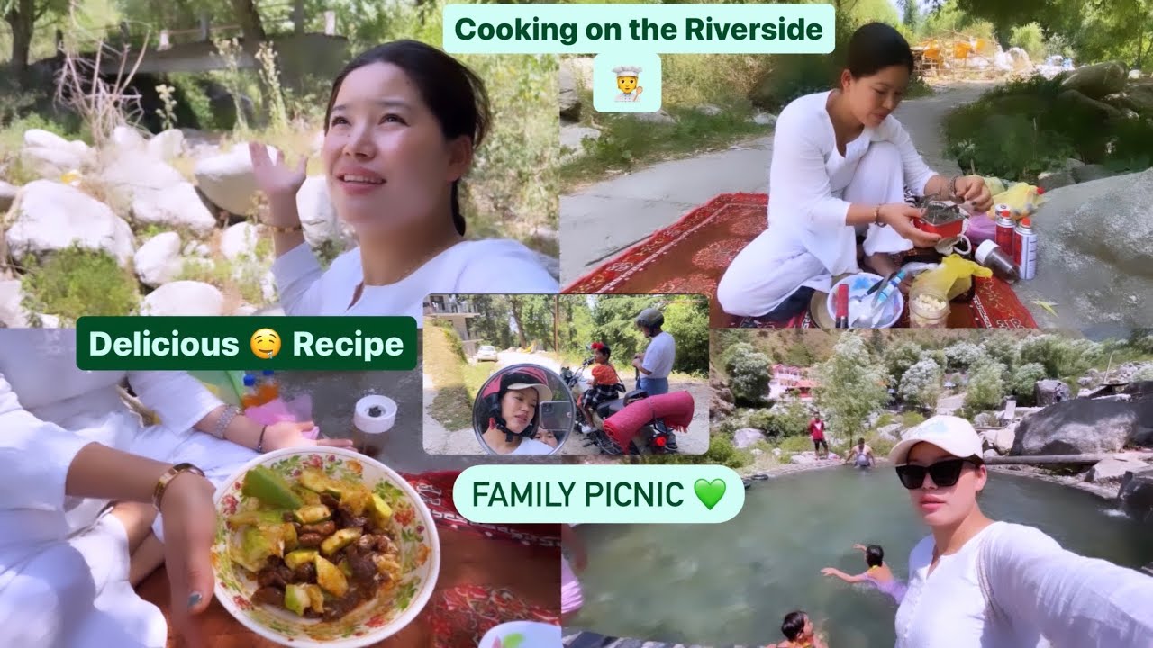 Cooking on the RiverSide // Delicious Recipes|| Family Picnic 🧺 