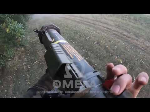 Kursk - XX.09.2024. Omega 5 SOF Fighters Ambushed A Russian IFV With Swedish AT4 Anti-Tank Weapons