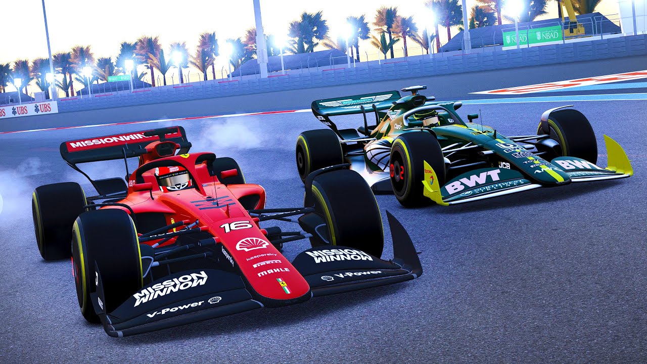 Racing 2022 Formula 1 Cars at Abu Dhabi - A Glimpse Into The Future?