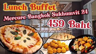 Lunch Buffet 459 Baht @Mercure Bangkok Sukhumvit 24 บุฟเฟ่ต์อาหารนานาชาติมื้อกลางวัน #eatandburn