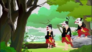 DIJAMIN KEMEKELEN | Bagong Belajar Membaca | Animasi Wayang Lucu