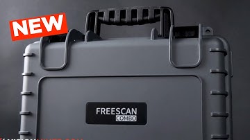 FreeScan Combo NEW Unboxing - Updated Shining3D Scanner Case 202