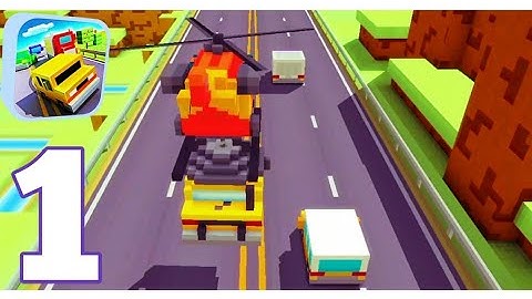 Blocky Highway: Traffic Racing Geme 2021 - iOS, Gameplay Abdate #Part 1 - Rasya games
