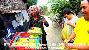 Tiếp tục cho rau quả 0 đồng cho xóm nghèo Đốc Prươn & khu dân cu, An Tức Tri Tôn, An Giang 13/12/24