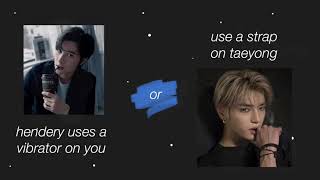 NCT Would You Rather [DIRTY]